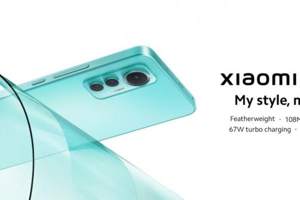 Xiaomi 12 lite - Leak randări