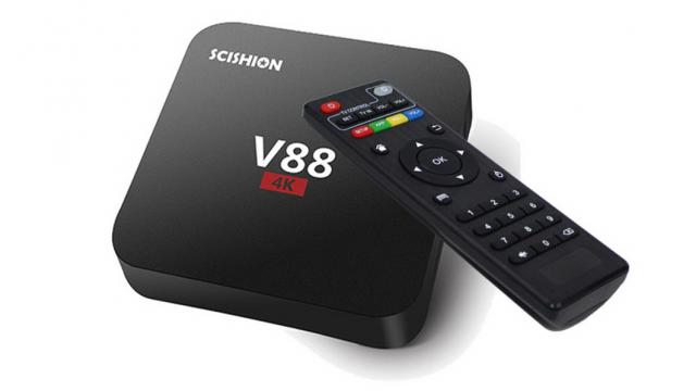 <b>SCISHION V88 este un TV box ieftin ce aduce filmele tale preferate pe televizoarele smart și mai puţin smart</b>Cei care se află în căutarea unui TV box si vor să aducă filme de înaltă definiţie pe un televizor nu foarte smart, au acum o alternativă interesantă. Ea poartă numele de SCISHION V88 şi reprezintă un TV Box 4K cu procesor Rockchip. Produsul costă..