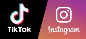 TikTok a depăşit Instagram în România la numărul de utilizatori; Iată cifrele