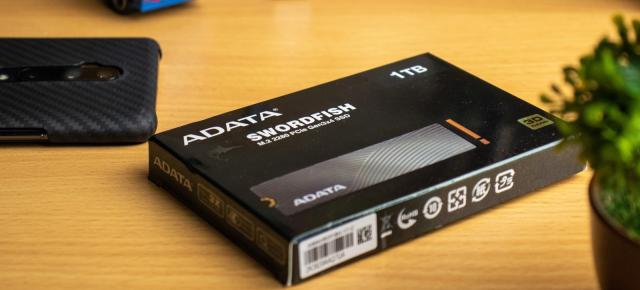 ADATA Swordfish 1TB Review: SSD pe M2 rapid pentru workstation-uri, la un preț corect