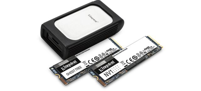 CES 2021: Kingston a prezentat noua gamă de SSD-uri NVMe - Ghost Tree, NV Series, XS2000 și DC1500M