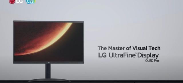 CES 2021: LG anunţa primul său monitor 4K UltraFine de 31.5 inch cu panou OLED