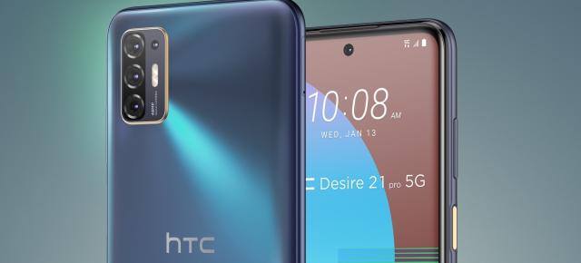 HTC Desire 21 Pro 5G sosește cu procesor Snapdragon 690, ecran 90 Hz și baterie de 5000 mAh pentru 350 euro