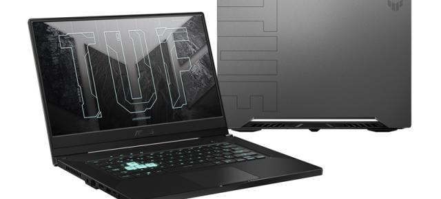 CES 2021: ASUS TUF Dash F15 este un laptop de gaming subţire şi uşor, cu greutate de doar 2 kilograme