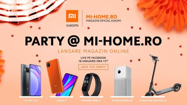 <b>Xiaomi deschide noul magazin digital Mi-Home.ro pe 18 ianuarie; Vor fi reduceri speciale, flash sale</b>Xiaomi intră într-o nouă etapă de retail în România, odată cu deschiderea noului său magazin digital, care are loc pe 18 ianuarie. Luni, de la ora 15:00 va fi inaugurat live noul magazin digital 