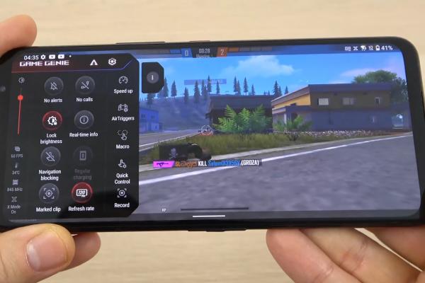 ASUS ROG Phone 5s: OS, UI, aplicaţii centrate în jurul lui ROG UI, Console, Game Genie