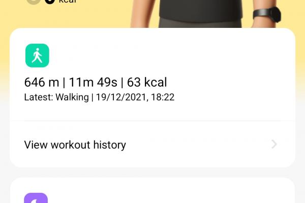 Xiaomi Wear - capturi de ecran aplicație