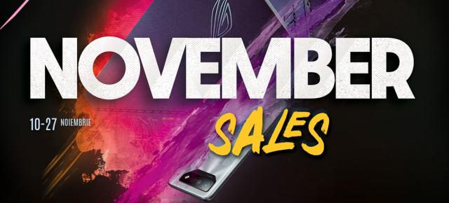 Laptop ASUS, console, telefoane de la 899 lei: iată ofertele ASUS November Sales