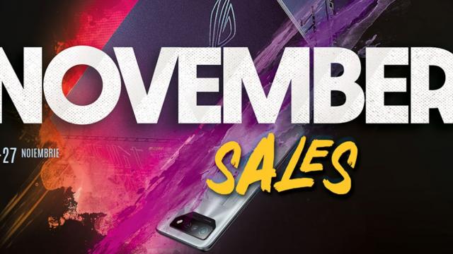 <b>Laptop ASUS, console, telefoane de la 899 lei: iată ofertele ASUS November Sales</b>ASUS România a pornit propriul Black Friday pe 10 noiembrie, iar ofertele ţin până pe 27 noiembrie. Ni se promit laptopuri, console şi telefoane din selecţia November Sales cu preţuri pornind de la 899 lei
