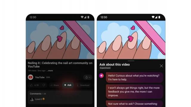 <b>Utilizatorii YouTube Premium vor putea testa noi funcționalități AI curând, inclusiv un chatbot care oferă recomandări și răspunde la întrebări rapid</b>Multe companii încearcă să integreze tehnologii AI în produsele lor software. Google e unul dintre giganții cu cea mai mare influență în online și în mod clar vrea să ia parte la aceasta „revoluție” tehnologică. Ei bine, azi aflăm că abonații YouTube
