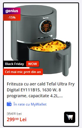 Black Friday 2023, Live Blogging Mobilissimo; Reduceri și cataloage eMAG, PC Garage, Fashion Days, Cel, Flanco... - imaginea 365