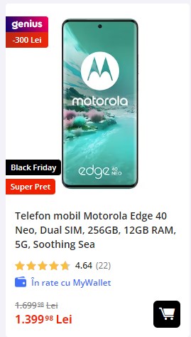 Black Friday 2023, Live Blogging Mobilissimo; Reduceri și cataloage eMAG, PC Garage, Fashion Days, Cel, Flanco... - imaginea 469