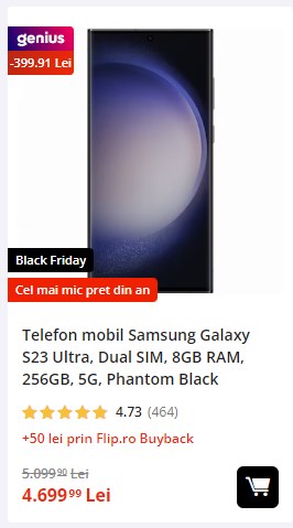 Black Friday 2023, Live Blogging Mobilissimo; Reduceri și cataloage eMAG, PC Garage, Fashion Days, Cel, Flanco... - imaginea 471