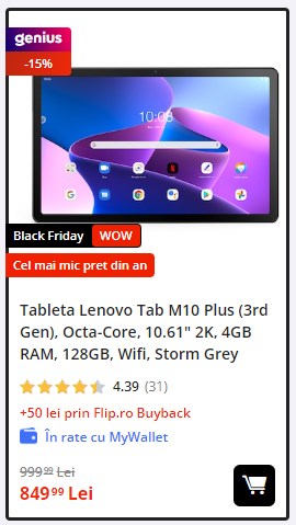 Black Friday 2023, Live Blogging Mobilissimo; Reduceri și cataloage eMAG, PC Garage, Fashion Days, Cel, Flanco... - imaginea 473