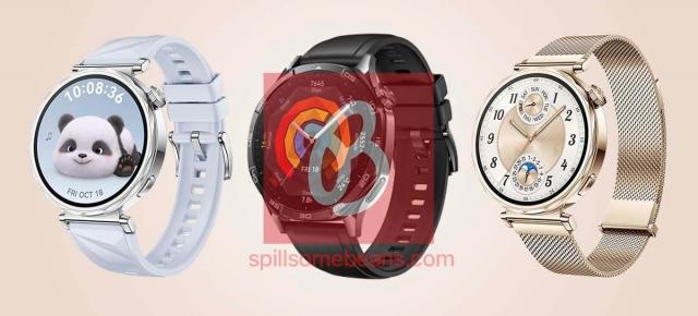 Huawei Watch GT5 apare în fotografii detaliate, cu 3 variante de design complet diferite; Aflăm şi specificaţii