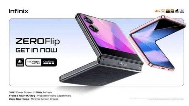 <b>Infinix Zero Flip se lasă admirat în imagini oficiale, pliabil flip cu ecran extern la nivelul lui MOTO RAZR 50 Ultra</b>După ce a lansat prima tabletă din portofoliu (Xpad), acum Infinix își îndreaptă atenția către zona de pliabile acolo unde își va face intrarea prin intermediul modelului Infinix Zero Flip. Așa cum spune și numele său, acesta este un pliabil flip