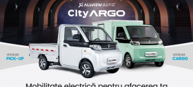 Numele Allview Auto este de astăzi vizibil și pe vehicule comerciale full electrice: CityARGO și e-VanGo devin oficiale!