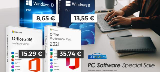 Licențe Windows pentru toți! GoDeal24 aduce reduceri MARI în campania "Special Sale" din aprilie