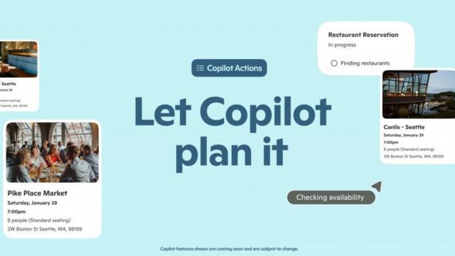 <b>Microsoft Copilot navighează pe web pentru tine, face rezervări şi multe altele, dupa ultima actualizare</b>Microsoft sărbătorește 50 de ani de existență cu o serie de upgrade-uri masive pentru Copilot, asistentul său AI integrat în Windows și nu numai. Noua versiune aduce funcții care transformă Copilot dintr-un simplu chatbot într-un agent digital