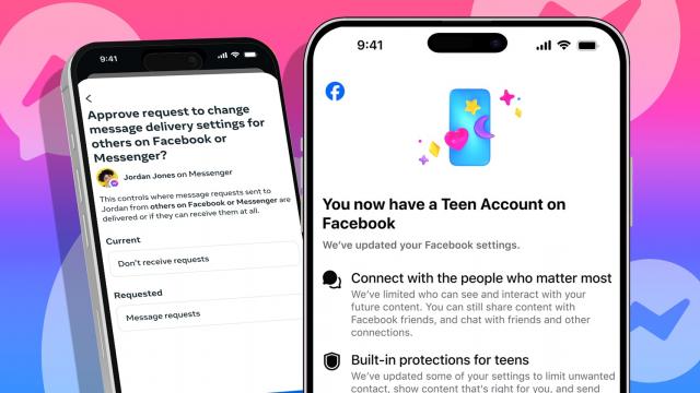<b>Facebook și Messenger primesc setări speciale pentru adolescenți; Limitări automate și control parental</b>Meta extinde sistemul de protecție pentru minori deja implementat pe Instagram și către Facebook și Messenger. E vorba de acele conturi „presetate” pentru adolescenți, care vin cu limitări în ceea ce privește conținutul și funcționalitățile, cu opțiuni