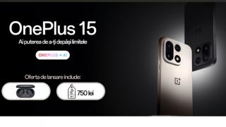 Preț și disponibilitate OnePlus 15 în România (750 lei extra reducere + căști cadou)