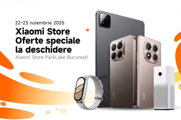 Marea deschidere Xiaomi Store Park Lake îţi aduce premii, pe 22 noiembrie; Ce poţi câştiga?