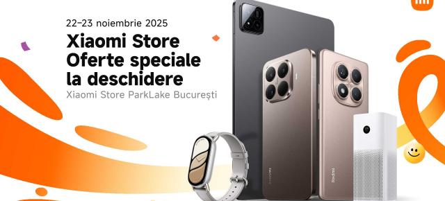 Marea deschidere Xiaomi Store Park Lake îţi aduce premii, pe 22 noiembrie; Ce poţi câştiga?
