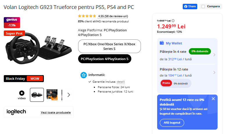 Black Friday 2025, Live Blogging Mobilissimo; Reduceri și cataloage eMAG, PC Garage, Fashion Days, evoMAG.ro, Flanco... - imaginea 474