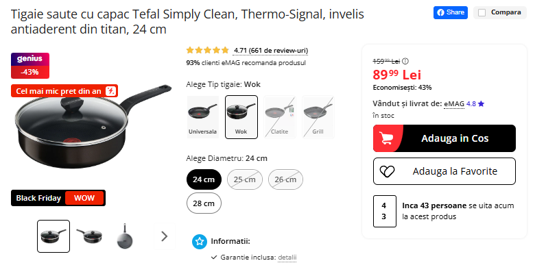 Black Friday 2025, Live Blogging Mobilissimo; Reduceri și cataloage eMAG, PC Garage, Fashion Days, evoMAG.ro, Flanco... - imaginea 495