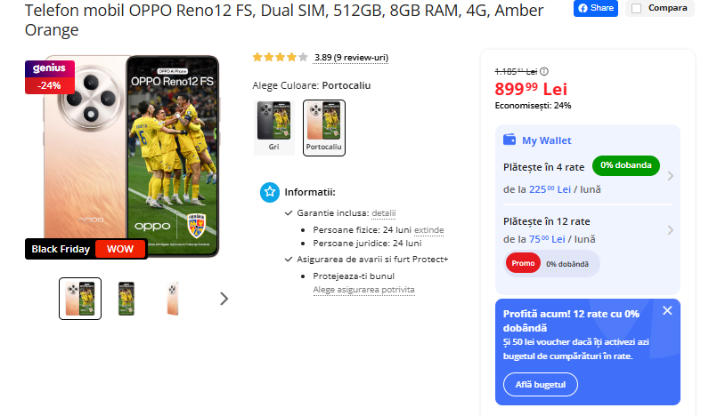 Black Friday 2025, Live Blogging Mobilissimo; Reduceri și cataloage eMAG, PC Garage, Fashion Days, evoMAG.ro, Flanco... - imaginea 509