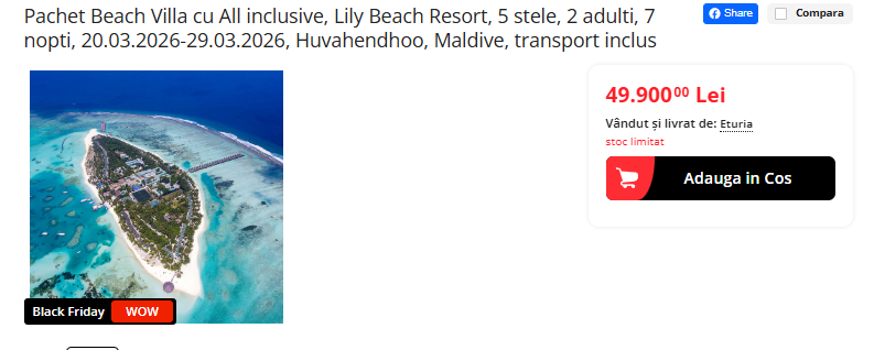 Black Friday 2025, Live Blogging Mobilissimo; Reduceri și cataloage eMAG, PC Garage, Fashion Days, evoMAG.ro, Flanco... - imaginea 511