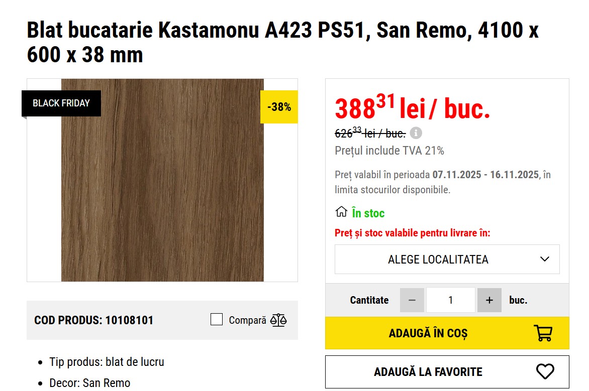 Black Friday 2025, Live Blogging Mobilissimo; Reduceri și cataloage eMAG, PC Garage, Fashion Days, evoMAG.ro, Flanco... - imaginea 528