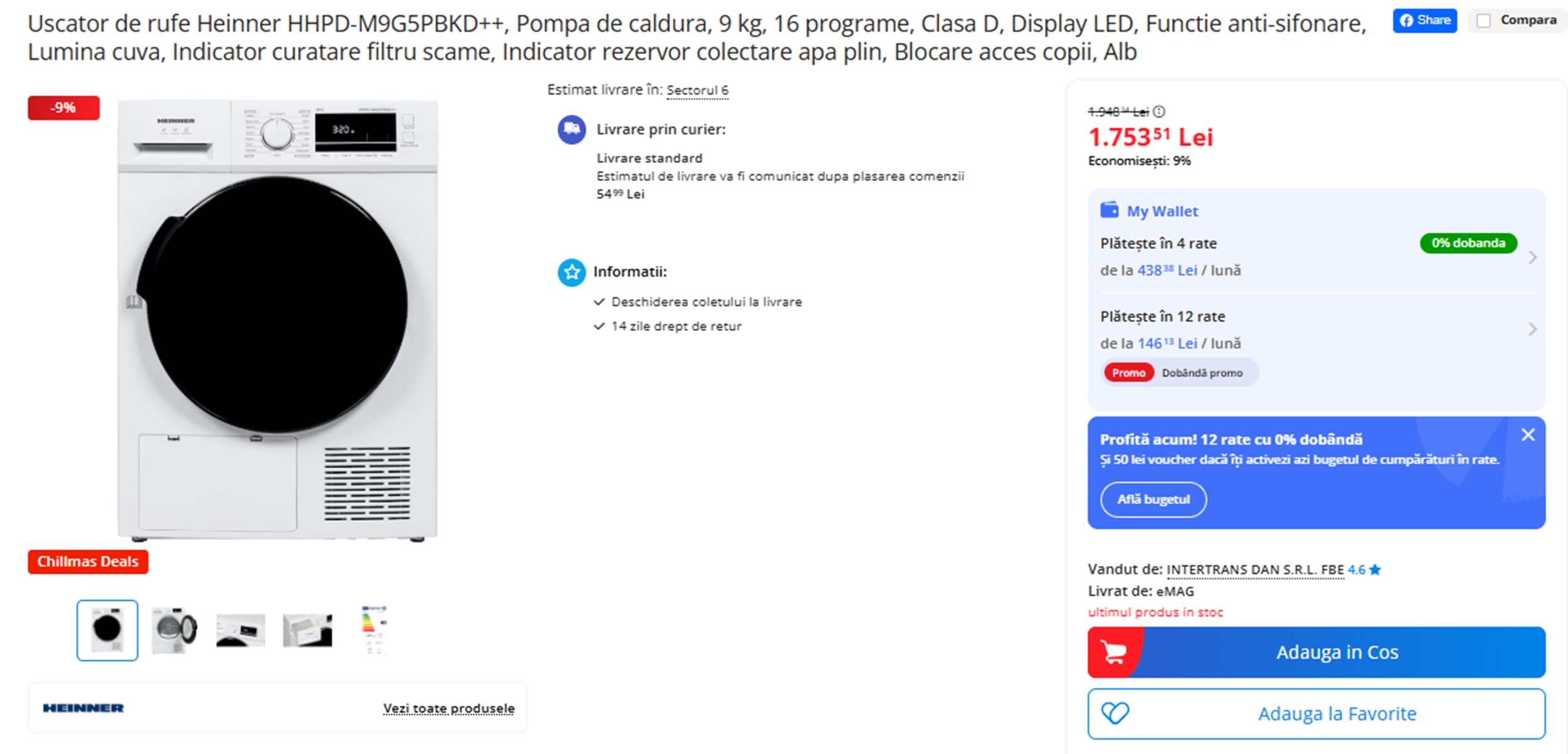 Black Friday 2025, Live Blogging Mobilissimo; Reduceri și cataloage eMAG, PC Garage, Fashion Days, evoMAG.ro, Flanco... - imaginea 564