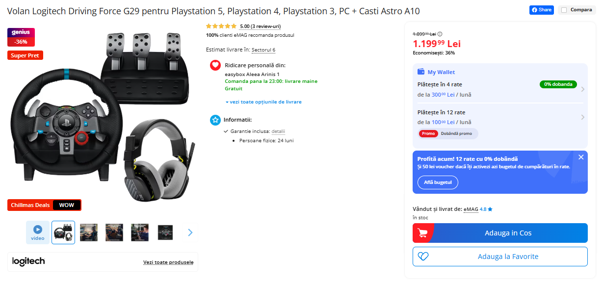 Black Friday 2025, Live Blogging Mobilissimo; Reduceri și cataloage eMAG, PC Garage, Fashion Days, evoMAG.ro, Flanco... - imaginea 569