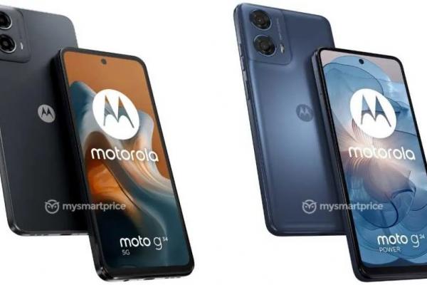 Motorola Moto G24 Power şi Moto G34 apar în imagini în premieră; Au camere de 50 MP