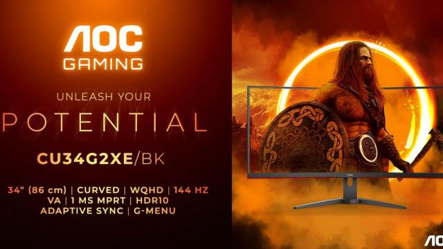<b>AGON by AOC lansează două monitoare ultrawide pentru gaming avansat: CU34G2XEBK și CU34G2XPBK</b>AGON by AOC, unul dintre cele mai importante branduri de monitoare pentru gaming şi accesorii IT a anunţat lansarea a două noi modele de monitoare dedicate gaming-ului, CU34G2XEBK și CU34G2XPBK. Ambele au diagonale 