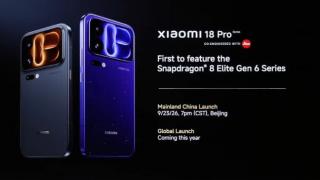 Xiaomi 18 Pro va inaugura procesorul Snapdragon 8 elite Gen6, urmat de Honor Magic9 și OnePlus 16