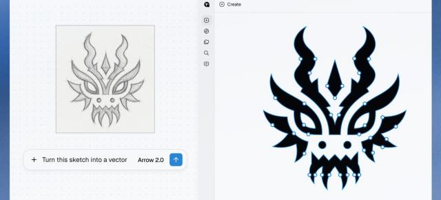 QuiverAI vectorizează logo-uri vechi fără chinul nodurilor și contururilor din soluțiile Adobe