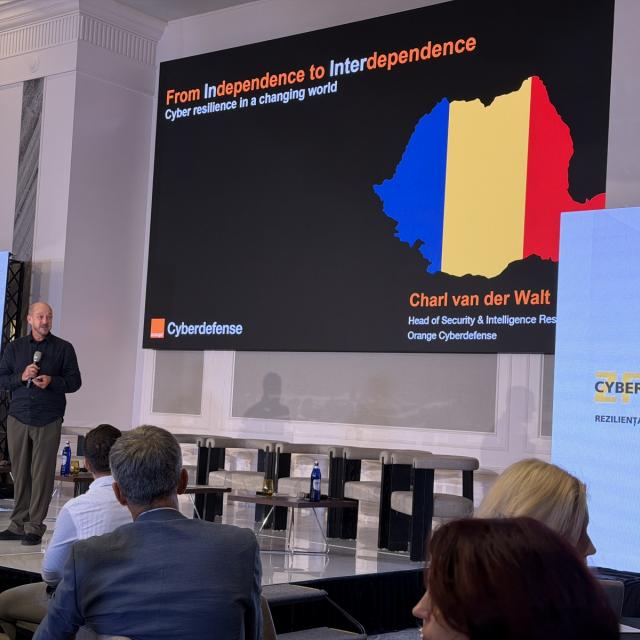 Conferința Orange: securitatea cibernetică, riscuri recente și rolul AI în atacuri