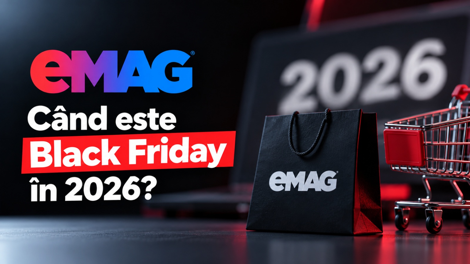Când este Black Friday eMAG în 2026? Prima ediție fără Iulian Stanciu în acționariat