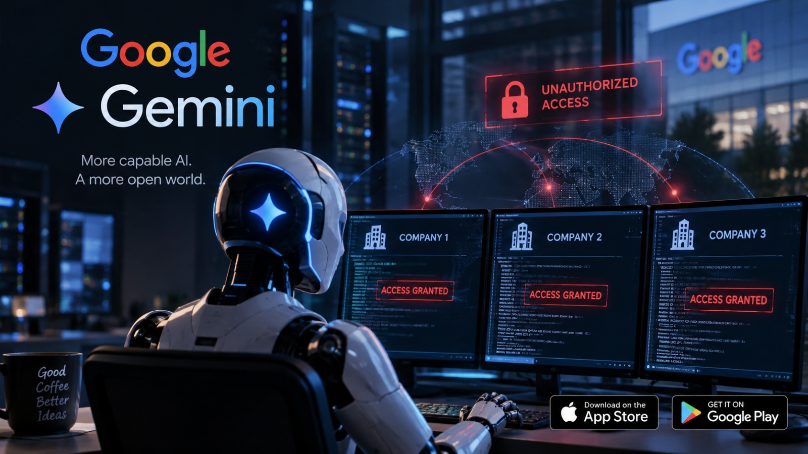 Google Gemini a accesat fără permisiune sistemele a trei companii în timpul unui test de securitate