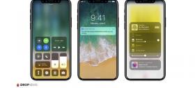 iPhone 8 îşi arată panoul din spate şi cel frontal, se pare că avem cu adevărat parte de "sandwich de sticlă"