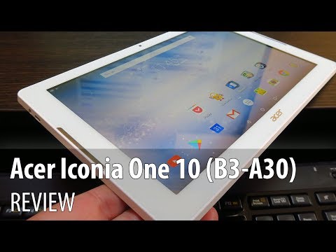 Acer Iconia One 10 (B3-A30) Video Review în Limba Română