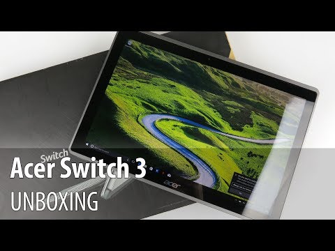 Acer Switch 3 Video Unboxing în Limba Română