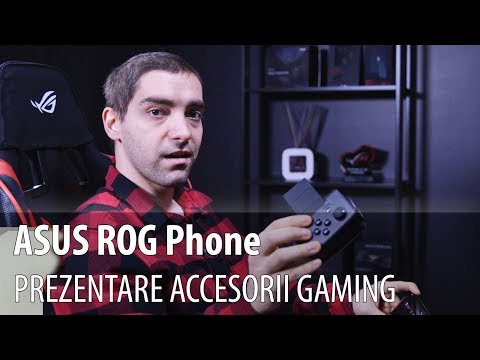 Video prezentare accesorii pentru gaming ASUS ROG Phone: TwinView Dock, WiGig Dock, GameVice, Mobile Desktop Dock