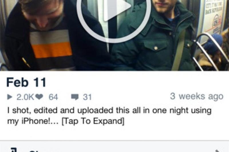 Vimeo, acum disponibil sub formă de aplicație iPhone: suportă crearea și editare de clipuri video: ss2.jpg