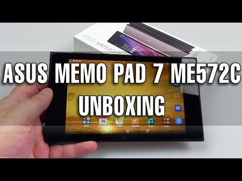 ASUS MeMo Pad 7 ME572C Unboxing în Limba Română - Mobilissimo.ro