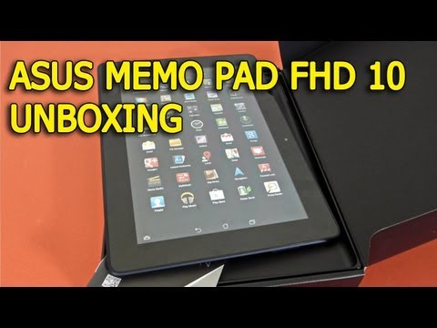Asus MeMo Pad FHD 10 Unboxing - Mobilissimo.ro