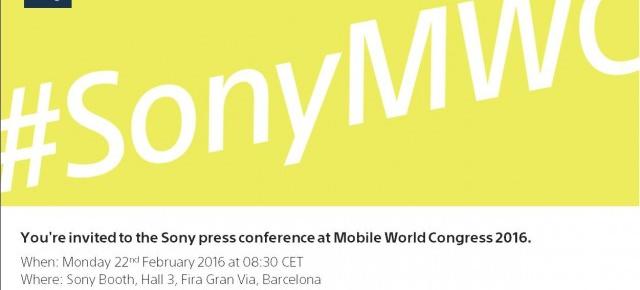 Sony pregătește o conferință de presă pentru MWC 2016; evenimentul va avea loc pe 22 februarie