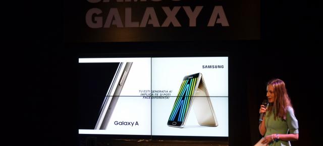 Noua gamă de terminale Samsung Galaxy A este prezentată oficial în România; iată primele impresii
